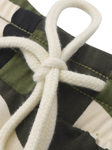 Pantalones de mezclilla con estampado de camuflaje, corte recto, cintura media, ajuste holgado, informales, transpirables, con bolsillos, para primavera - Product Image 4