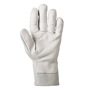 Gants de sécurité en cuir pleine fleur de vachette robustes pour soudage TIG, respirants, ignifuges et antistatiques pour la lutte contre les incendies - Product Image 1