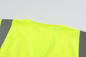 High Quality Customized Reflective Hi Vis Breathable Quick Dry Vest Multi-Pockets Waterproof Night Safety Construction Road Work - Product Image 4