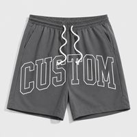 Shorts en nylon personnalisés pour hommes, vêtements de sport quotidiens, prêts à l'exportation, usine de vêtements