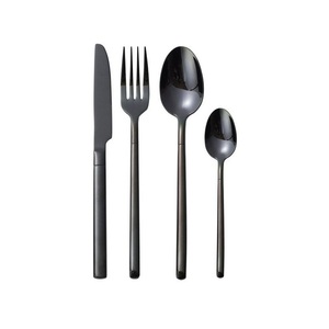 โรงแรมที่มีคุณภาพสูงหรูหราของขวัญแต่งงานสีขัดชุบโลหะสแตนเลสที่ดี Flatware เสิร์ฟภาชนะชุด - Product Image 5