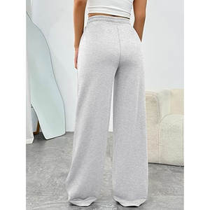 Pantalones deportivos anchos para mujer, holgados, informales, para otoño, estilo casual, atléticos, cómodos, para adolescentes, joggers bonitos - Product Image 4