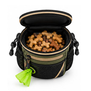 Sac à friandises pour l'entraînement des chiens, sangle de taille réglable, multi-poches, sac à friandises pour animaux de compagnie pour les promenades et l'entraînement quotidien - Product Image 5