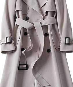 Elegant Mens Wool Blend Trench Coat Winter Long Overcoat Warm Casual Formal Outerwear with Lapel Collar and Button Closure - Product Image 3