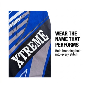 Shorts MMA personnalisés en gros, en polyester durable, avec fentes latérales, pour la lutte, anti-humidité, pour le kickboxing - Product Image 2