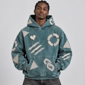 Sudadera con capucha premium para hombre con bordado, tela suave, corte relajado y costuras duraderas, ideal para salidas informales, viajes y uso diario. - Product Image 1