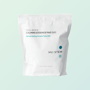 แผ่นเจลโทนเนอร์บำรุงผิวหน้า Myuseutem Cica-Biome Calming Essence Pads 60 แผ่น - Product Image 2