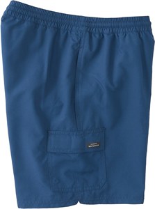 Shorts cargo gris foncé personnalisés pour hommes, séchage rapide, cordon de serrage, décontractés, style maillot de bain, avec poches, taille mi-haute, en polyester tissé, couleur unie, style 2026 - Product Image 6