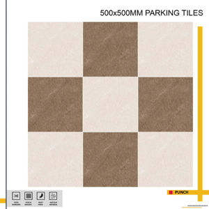 พื้นที่จอดรถภายนอกอาคารแบบออกแบบพิเศษ ขนาด 50x50 ซม. ออกแบบมาเพื่อรองรับน้ำหนักอย่างต่อเนื่องโดยไม่สูญเสียความมั่นคงทางโครงสร้าง - Product Image 1