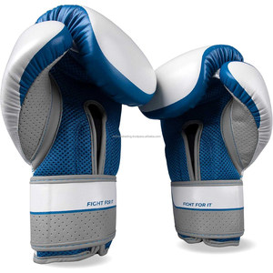 Gants de boxe thaïlandais de couleur personnalisée Gants thaïlandais de qualité supérieure en cuir PU Gants professionnels en cuir PU - Product Image 2