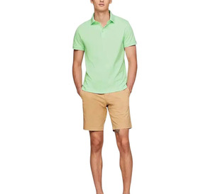 Mens Polo Shirts for Men 100 Cotton Stand Collar Short Sleeve Polos Mens T Shirts <b>Classic</b> Pique Collarless Polo Shirts new 2026 - Product Image 3