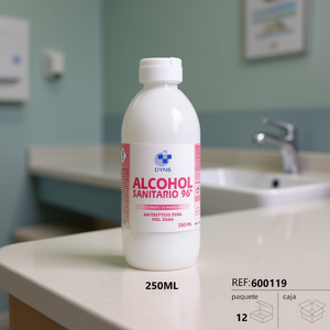12 Unidades de Desinfectante de Manos SANITARY con 96% de Alcohol, 250 ml Cada Una - Product Image 3