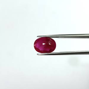 พลอยทับทิมธรรมชาติพม่ารูปไข่ 3.48 กะรัต RBHO-2 - Product Image 5