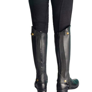 Wholesale High Quality Men Leather Half <b>Chaps</b> Customized Logo Printing Cheap Price Leather Half <b>Chaps</b> - Product Image 5