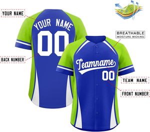 Maillot de baseball à manches courtes pour homme - 100% polyester, élasthanne/coton/bambou, séchage rapide, sublimation, broderie 3D, service OEM - Product Image 4