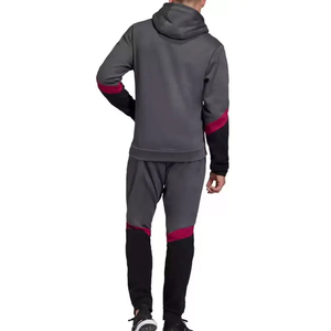 Chándal de invierno para hombre, corte regular, 100% algodón, talla grande, logotipo personalizado, ropa deportiva para adultos, talla grande. - Product Image 4