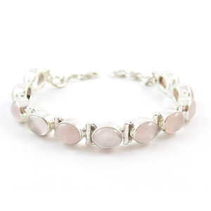 Pulsera de tenis elegante de plata de ley 925 con ónix verde para mujer, energía espiritual, estilo nómada, tribal, bohemio, gótico. - Product Image 4