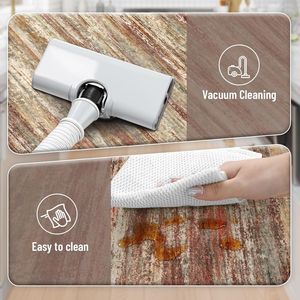 Set di 2 Tappetini Antifatica per Cucina, Antiscivolo, Stile Rustico, con Pavimento Ammortizzato, Facili da Pulire, Soluzioni per Pavimentazione Cucina - Product Image 6