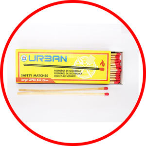 Top Selling Vintage Eco-Friendly Safety Barbecue <b>Matches</b> 182 X 63.5 X 18mm 50 Sticks Wooden Fosforos Colorful Heads Printing - Product Image 2
