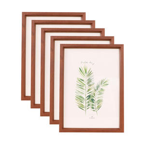 Wooden <b>Frames</b> for <b>Pictures</b> 5" 6" A4 Vintage <b>Square</b> <b>Picture</b> <b>Frame</b> Beveled for Photo Home Decor Luxury Items Commemorative Gift - Product Image 4