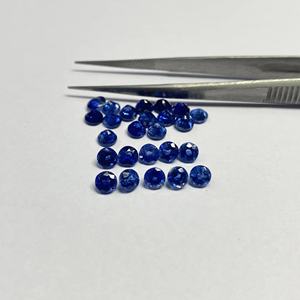 Kyanite อัญมณีเจียระไนทรงกลมขนาด5มม. ทำมืออัญมณีหลวมสอบเทียบได้จากผู้ผลิต - Product Image 1