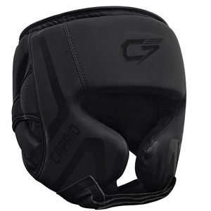 Casque de boxe classique noir personnalisé Caprio, protection premium, léger, professionnel, pour MMA, Muay Thai, Kickboxing - Product Image 2