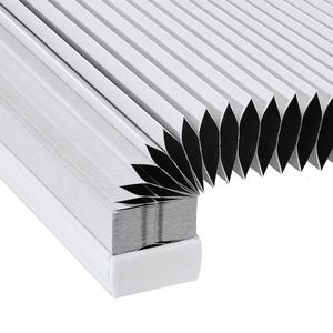 Stores alvéolaires sans fil de 1 pouce pour fenêtres intérieures, filtrant la lumière, occultants et offrant l'intimité, double couleur noire - Product Image 5