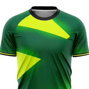 เสื้อฟุตบอลทีมกีฬาแฟชั่นล่าสุด ขายส่ง โพลีเอสเตอร์ ระบายอากาศได้ดี สีและโลโก้ปรับแต่งได้ คุณภาพสูง - Product Image 4