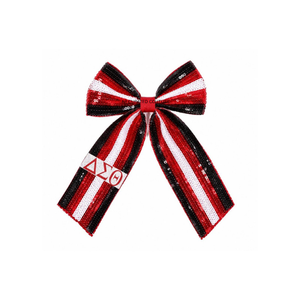 Handmade <b>Game</b> Day Beaded Bow Trendy Customizable Beaded Hair <b>Accessory</b> Alligator Clip Beaded Bow Hot Selling - Product Image 5