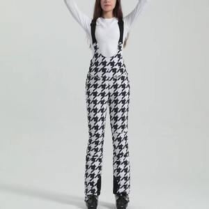 Pantalon de ski unisexe personnalisé pour l'extérieur - Tex 10 000 mm imperméable, respirant, anti-UV, isolé, coupe-vent, fermeture élastique, taille plus - Product Image 4