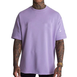 Camisetas de Algodón Personalizadas al por Mayor, Fabricante OEM, Marca Privada, Producción en Masa de Alto GSM, Proveedor de Camisetas Lisas - Product Image 1