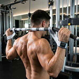Sangles de musculation en néoprène de qualité supérieure avec support pour les poignets, entraînement en salle de sport, musculation et entraînement de force, sangles personnalisées pour hommes - Product Image 3
