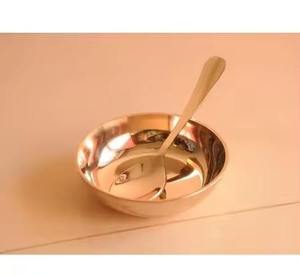Juego de Tazones para Servir de Lujo en Latón y Acero Inoxidable |   Katori Metálico para Postres, Helados, Frutos Secos, Curry y Bocadillos |   Venta al por mayor - Product Image 2