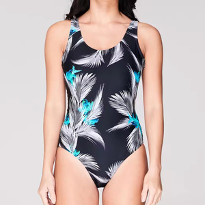 Traje de baño de una pieza para mujer, con control de abdomen, efecto push-up, moldeador, para playa. - Product Image 5