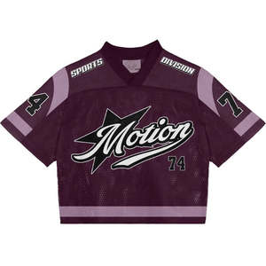 Camiseta de malla transpirable de talla grande para hombre, personalizada OEM, para fútbol y baloncesto - Product Image 6