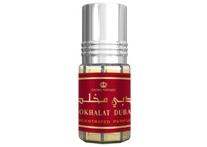 Al Rehab Mokhalat Dubai 3ml Parfum en huile roll-on de luxe à senteur fraîche et longue tenue - Product Image 5