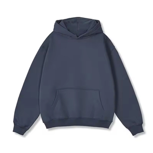 ผู้ผลิตเสื้อฮู้ดดี้โอเวอร์ไซส์สำหรับผู้ชาย ผ้าฝ้ายหนา สตรีทแวร์ แบรนด์ส่วนตัว รับผลิตแบบ OEM ขายส่ง - Product Image 4
