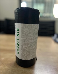 ถุงขยะดำแบบหนาพิเศษ ขนาดเล็ก กลาง ใหญ่ XL XXL โพลีเอทิลีนความหนาแน่นต่ำ คุณภาพสูง ย่อยสลายได้ทางชีวภาพ - Product Image 1