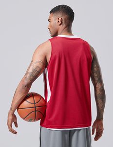 Maillots de basketball d'hiver personnalisés XL – Fabricant en gros OEM ODM – Impression numérique Polyester/Coton – Col en V sans manches pour équipe - Product Image 4