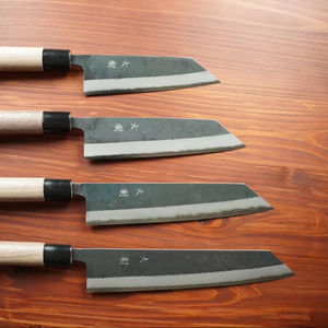 Cuchillo de Cocina Gyuto Tosa-uchihamono, Forjado a Mano, Acero al Carbono, Mango de Madera, Ecológico, Ambidiestro - Product Image 1
