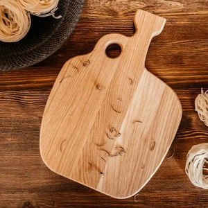 Planche à découper artisanale en bois d'acacia naturel, conçue pour le fromage, le pain, la viande et les légumes - Product Image 1