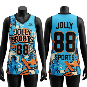 Camiseta de baloncesto premium para mujer, transpirable, de malla, 180 GSM, estilo streetwear, con estampado personalizado, estilo graffiti. - Product Image 1