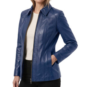 <b>High</b> Quality Wholesale Rate Women Sheep Skin <b>Leather</b> Jacket Custom Design Full Sleeve Waterproof Streetwear Men <b>Leather</b> Jackets - Product Image 6