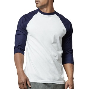 Camiseta deportiva de color sólido para hombre con logotipo personalizado, estilo béisbol, ropa deportiva de larga duración para deportes de campo - Product Image 1