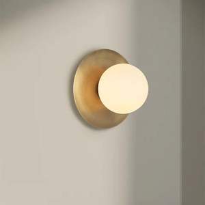 Lámpara de Pared Moderna de Hierro y Madera de Alta Calidad, Diseño Atractivo, Color Blanco Hueso, LED Ecológico, Decoración para Hogar, Oficina, Bodas y Fiestas - Product Image 4