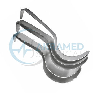 Ensemble de 5 rétracteurs chirurgicaux Deaver de haute qualité en acier inoxydable, certifiés CE, instruments de chirurgie générale - Product Image 5