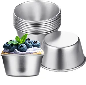 Molde Individual pequeño para Cupckae/Muffins/pudín, utensilios de cocina para restaurantes, repostería, utensilios de cocina para pasteles y repostería