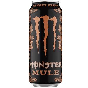 Monster Mule Ginger Energy Drink Can 0.5L Original Refreshing Citrus Ginger Flavor High Caffeine Carbonated Soft Drink Export 24 - Product Image 4