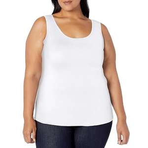 Camisetas sin mangas de algodón para mujer, talla grande, con estampado digital, estilo formal, Pinco Sports PS-395, fabricadas en Pakistán. - Product Image 1