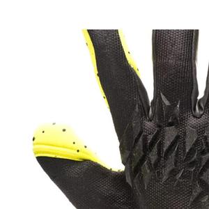 Gants de gardien de but avec paume en latex à haute adhérence pour un contrôle optimal lors des matchs, support flexible pour les doigts et sangle de poignet sécurisée. - Product Image 6
